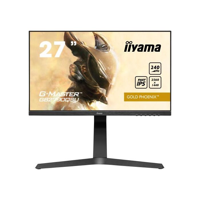 MONITOR IIYAMA 27" GAMING, WQHD, IPS, 2560 x 1440, 240Hz, 1MS, HDMI, DISPLAYPORT, ALT, REG ALT, PIVOTANTE 1