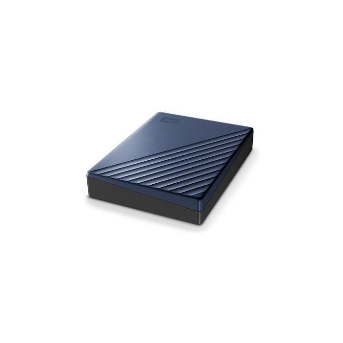 Western Digital WDBFTM0040BBL-WESN Disco Duro Externo Portátil 4TB USB-C/USB 3.0 Metal Azul Western Digital WDBFTM0040BBL-WESN Disco Duro Externo Portátil 4TB USB-C/USB 3.0 Metal Azul