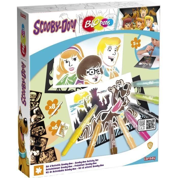Blopens - conjunto de actividades de scooby -doo - dibujos y páginas para colorear - 5 años - Lansay 1 Blopens - conjunto de actividades de scooby -doo - dibujos y páginas para colorear - 5 años - Lansay 1