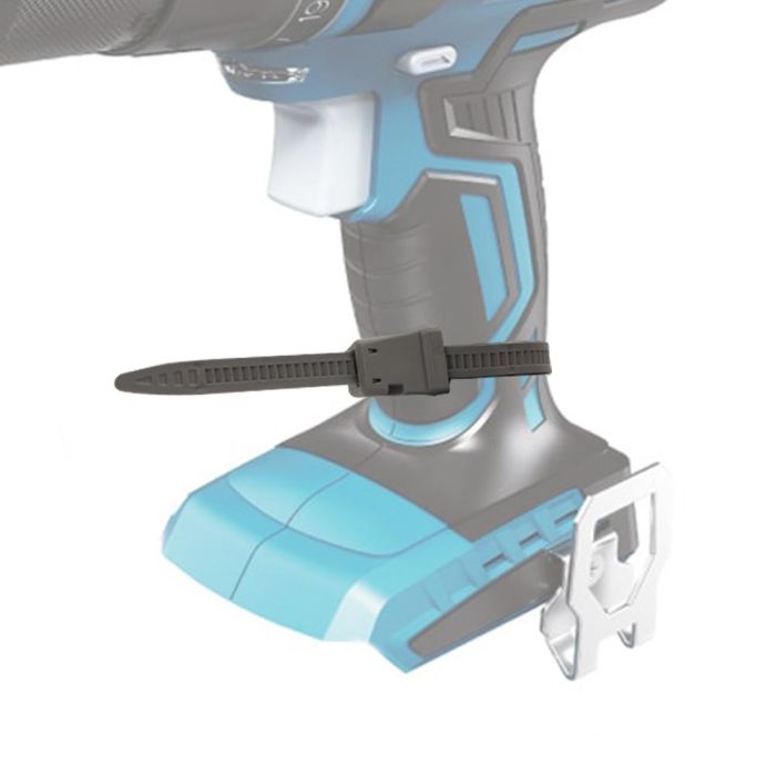 Alpha 9169250 Brida Anti Robo Cinch Wrap Corta 7'' 2,5 x 3,5 x 27,5 cm 1