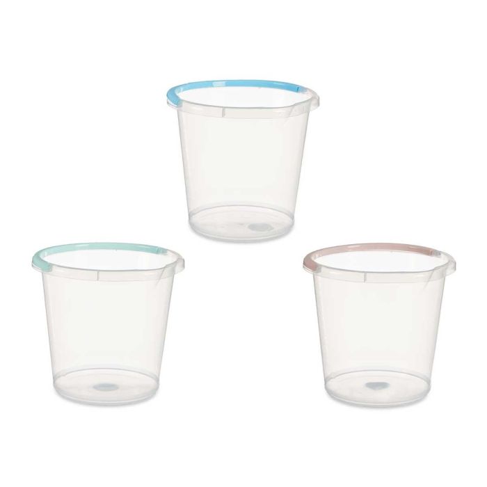 Cubo Agua Transparente 13L Con Asa Surtidos Col Past Arte Regal 31X29CM (24 Unidades) 1 Cubo Agua Transparente 13L Con Asa Surtidos Col Past Arte Regal 31X29CM (24 Unidades) 1