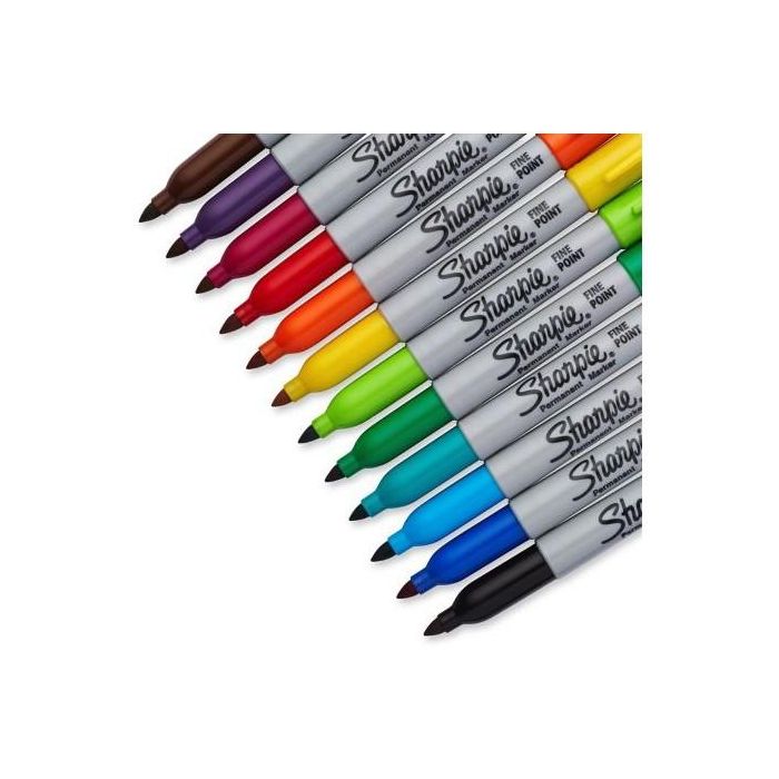 Sharpie Marker Fein Rundspitze F 18er Fun-Farben Blister 1 Sharpie Marker Fein Rundspitze F 18er Fun-Farben Blister 1