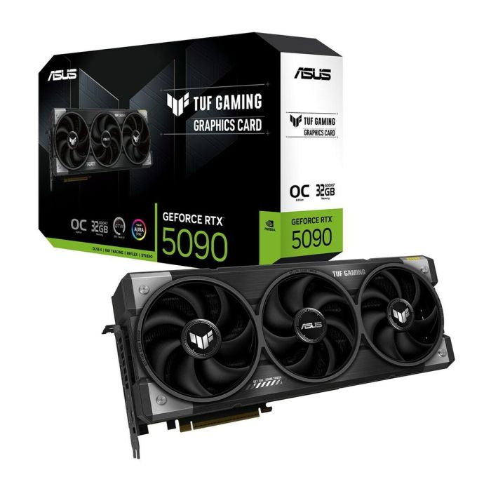 ASUS TUF Gaming TUF-RTX5090-O32G-GAMING Tarjeta Gráfica NVIDIA GeForce RTX 5090 32 GB GDDR7 PCI Express 5.0 Resolución 7680 x 4320