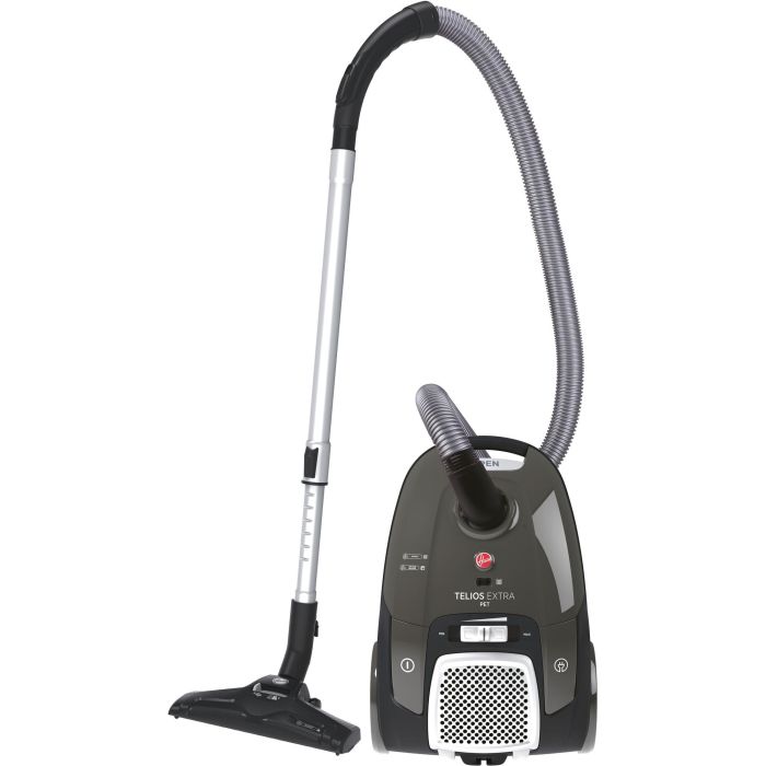 Hoover Aspiradora de trineo con bolsa TXL21PET - 700 W - 69 dBA - Gris pizarra
