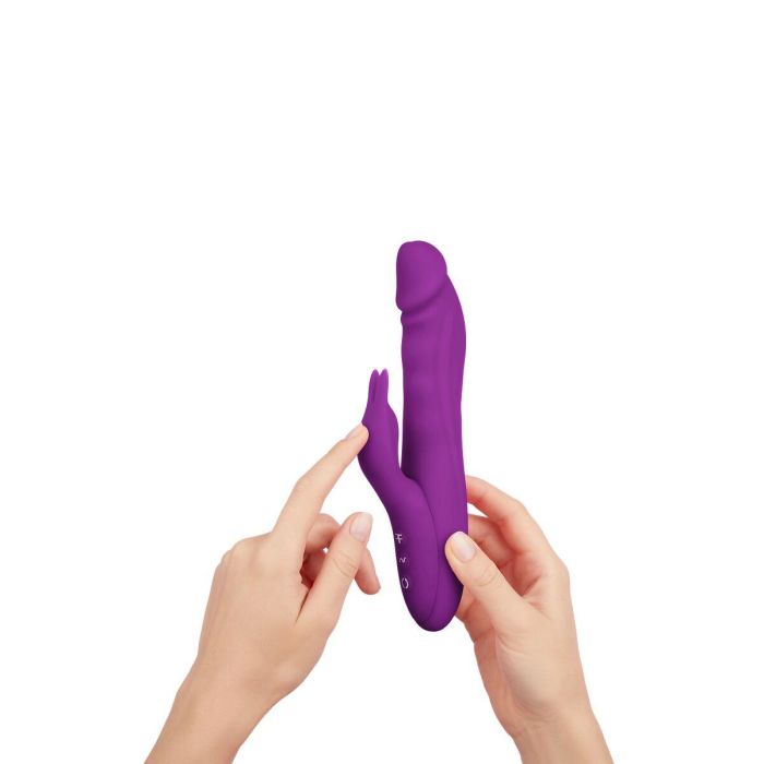 Vibrador Punto G FemmeFunn Rabbit Morado 4 Vibrador Punto G FemmeFunn Rabbit Morado 4