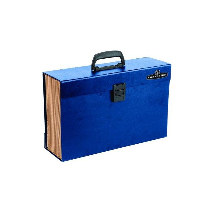 Fellowes Maletín Clasificador Acordeón Azul