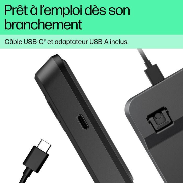 HP Teclado Retroiluminado Cableado 400 con 12 Teclas Programables para Productividad y Juego 12