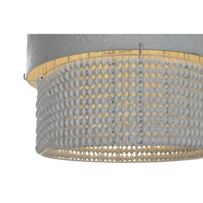 Lampara Techo Item Home DKD Home Decor Blanco 60 x 69 x 51 cm 1 Lampara Techo Item Home DKD Home Decor Blanco 60 x 69 x 51 cm 1