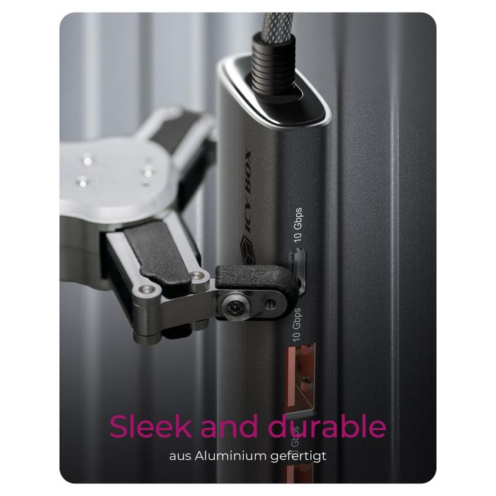 4-Port IcyBox USB 3.2 IB-Hub1437-CPD 5