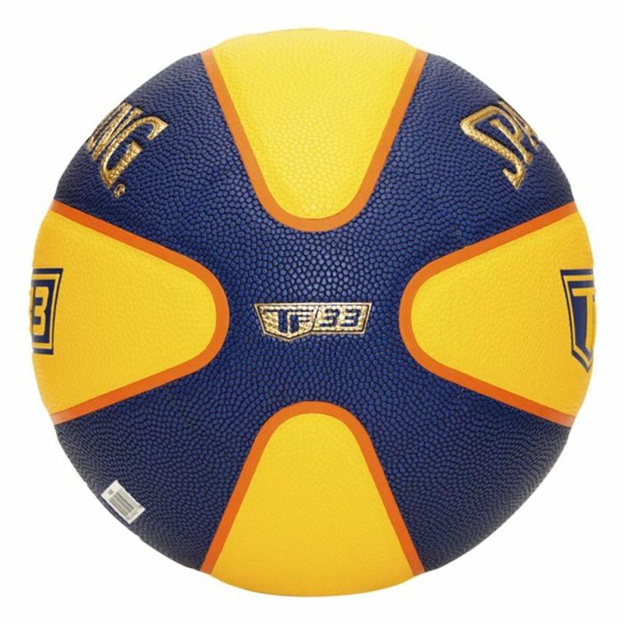 Balón de Baloncesto Spalding 84352Z Azul 6 Años 1