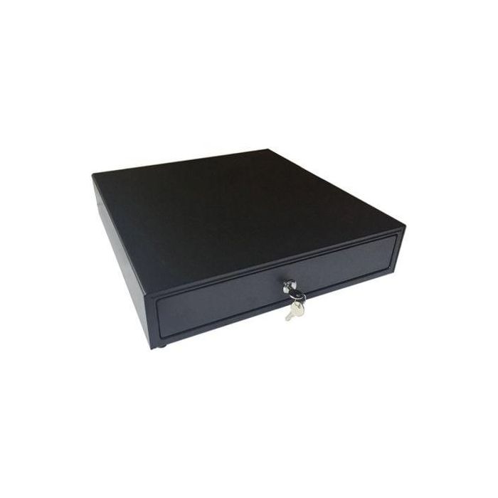 Premier Cajón Portamonedas 400 LC-B Manual y Automático Negro 41x41cm con 8 Departamentos para Monedas y 4 para Billetes