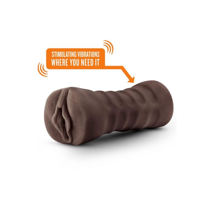 Masturbador Masculino Blush Hot Chocolate Alexis Marrón 4 Masturbador Masculino Blush Hot Chocolate Alexis Marrón 4