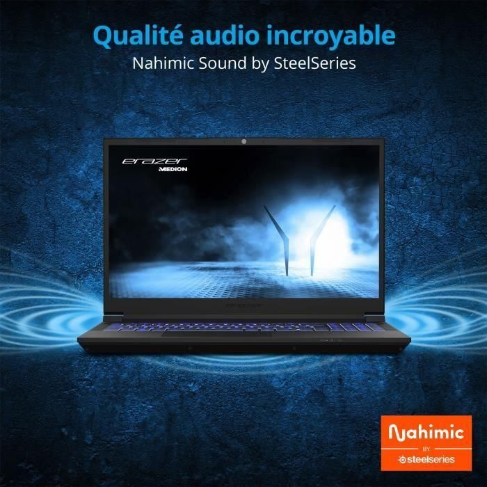 Erazer MED4061275210699 Portátil Gaming Crawler E40 15.6" QHD 240Hz Intel Core i5-13500H RAM 16GB SSD 512GB RTX 4050 1