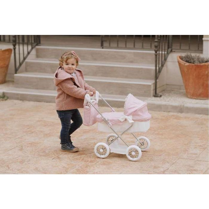 Coche capota reborn de paris 37x56x56 cm c/bolso (altura manillar: 55 cm) 6 Coche capota reborn de paris 37x56x56 cm c/bolso (altura manillar: 55 cm) 6