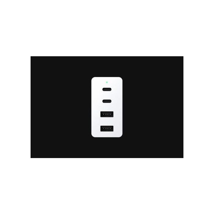 Razer RC21-01700200-R3M1 Cargador para Interior de 130W, Blanco, Compatible con Auriculares, Smartphones, Tablets, Portátiles y más 4