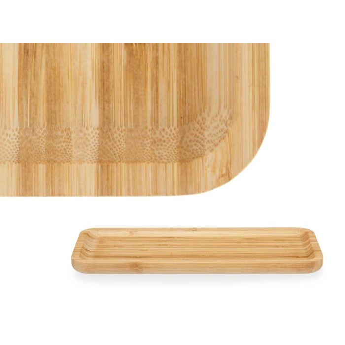 Tabla de Bambú Rectangular para Aperitivos 30x15 cm Kinvara - Marrón (12 Unidades) 3 Tabla de Bambú Rectangular para Aperitivos 30x15 cm Kinvara - Marrón (12 Unidades) 3