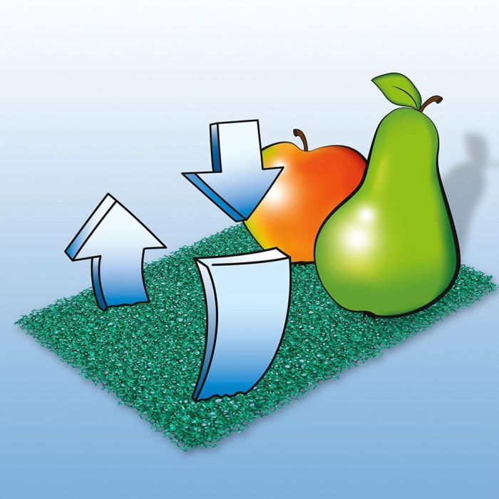 Wenko Esterilla Antimoho Transpirable para Proteger de Puntos de Presión, Mantiene Fruta y Verdura Fresca 1