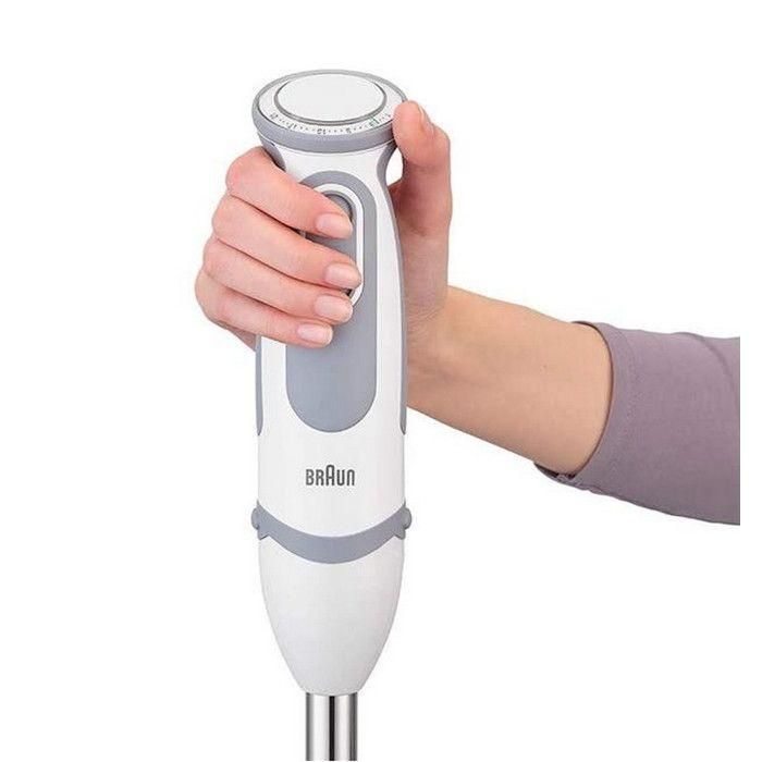 Licuadora - BRAUN - MQ5207WH - 1000 W - 600 ml - Gris/Blanco 2 Licuadora - BRAUN - MQ5207WH - 1000 W - 600 ml - Gris/Blanco 2