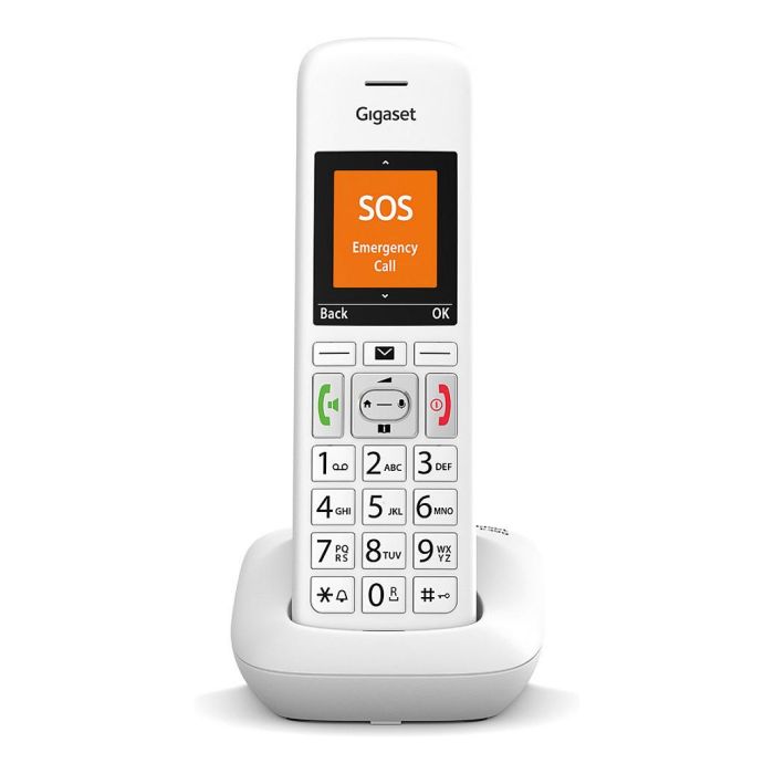 Gigaset E390 Teléfono DECT/analógico Inalámbrico Blanco 1