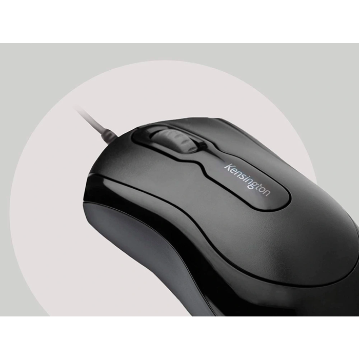 Kensington Ratón Óptico 800 DPI Negro Ergonómico USB 5 Kensington Ratón Óptico 800 DPI Negro Ergonómico USB 5