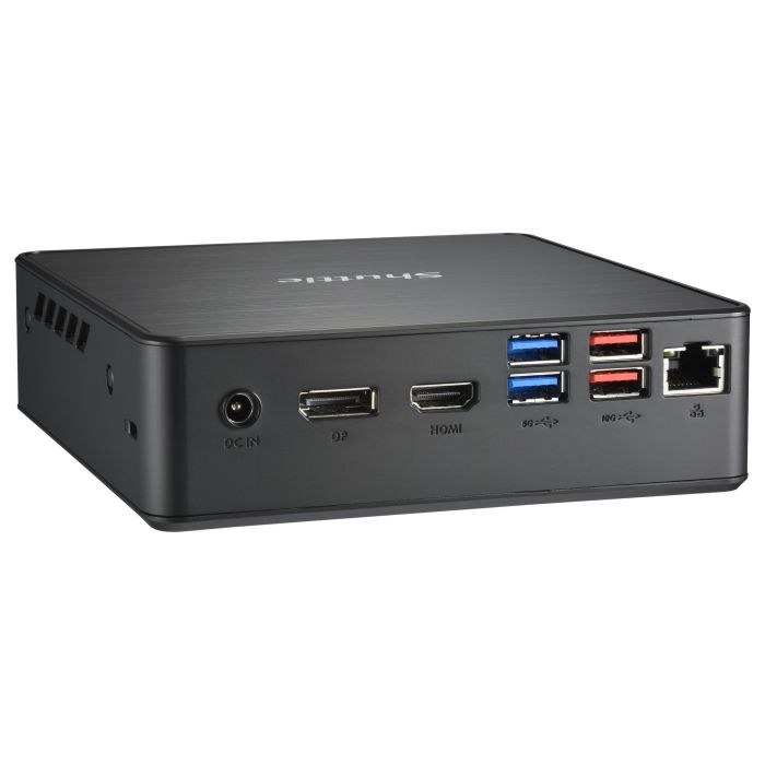 Shuttle NC40U5 Mini PC Barebone Negro (Intel Core i5-1235U) 24/7, Dual Video, Ultra HD, DDR4, UHD Graphics, NVMe, USB 3.2 Gen 2 3 Shuttle NC40U5 Mini PC Barebone Negro (Intel Core i5-1235U) 24/7, Dual Video, Ultra HD, DDR4, UHD Graphics, NVMe, USB 3.2 Gen 2 3