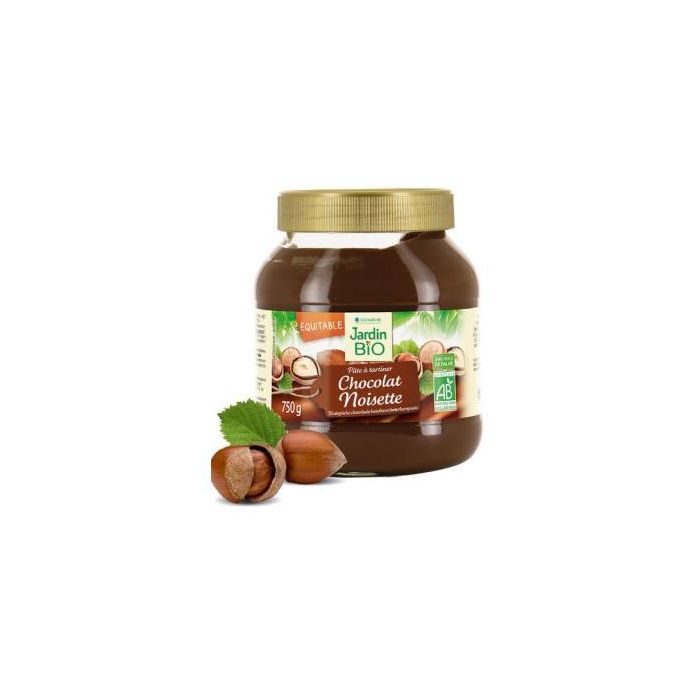 JARDIN BIO Crema Cacao Avellanas 750Gr Bio