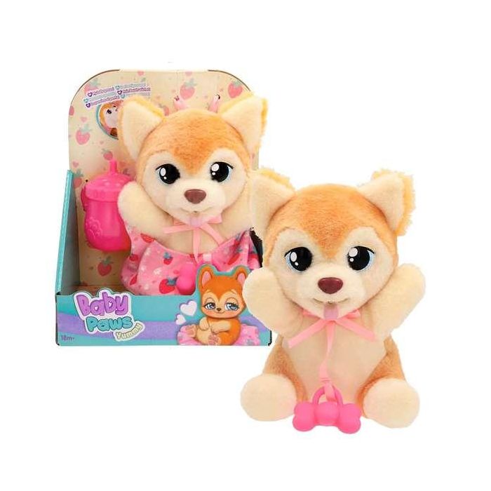 IMC Toys Baby Paws Yummy Shiba Inu, Juguete Infantil para Niños y Niñas a partir de 3 Años IMC Toys Baby Paws Yummy Shiba Inu, Juguete Infantil para Niños y Niñas a partir de 3 Años