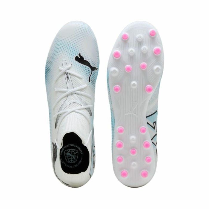 Botas de Fútbol para Adultos Puma Future 7 Match MG Blanco Negro 2 Botas de Fútbol para Adultos Puma Future 7 Match MG Blanco Negro 2