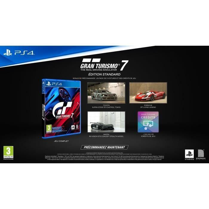 Sony Computer Entertainment Gran Turismo 7 - Juego para PS4 5
