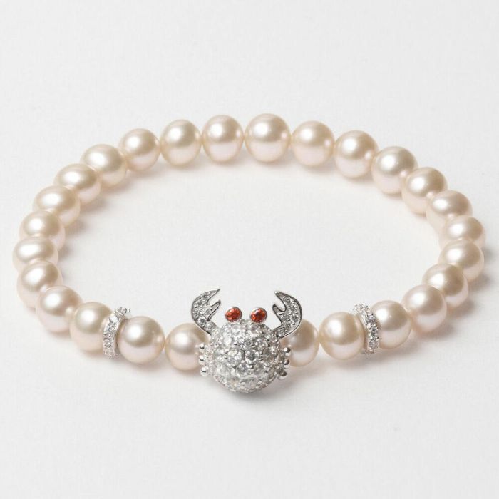 Pulsera Mujer Lancaster JLA-BR-CRAB-3-WH 16 mm Pulsera Mujer Lancaster JLA-BR-CRAB-3-WH 16 mm