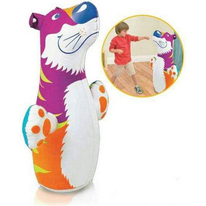 Figura hinchable tentetieso 98x44 cm. (delfín, tigre o dinosaurio) - modelos surtidos 1 Figura hinchable tentetieso 98x44 cm. (delfín, tigre o dinosaurio) - modelos surtidos 1