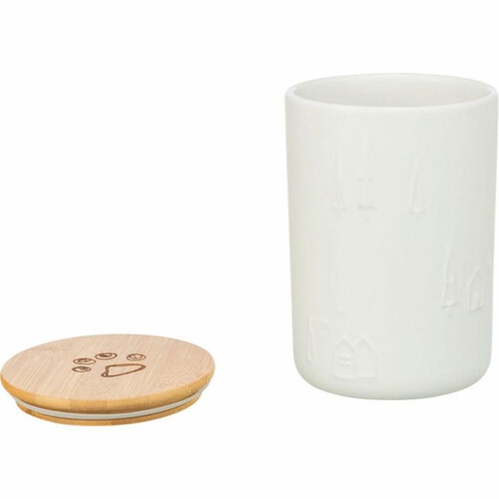 Bote de comida para mascotas Trixie Blanco Ø 13 x 19 cm 3 Bote de comida para mascotas Trixie Blanco Ø 13 x 19 cm 3