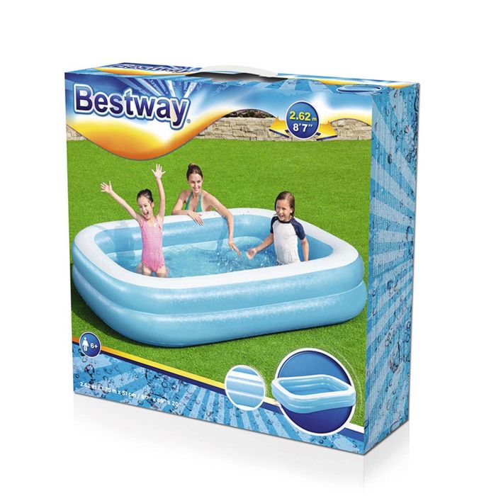 Piscina Hinchable para Niños Bestway Multicolor 262 x 175 x 51 cm 8