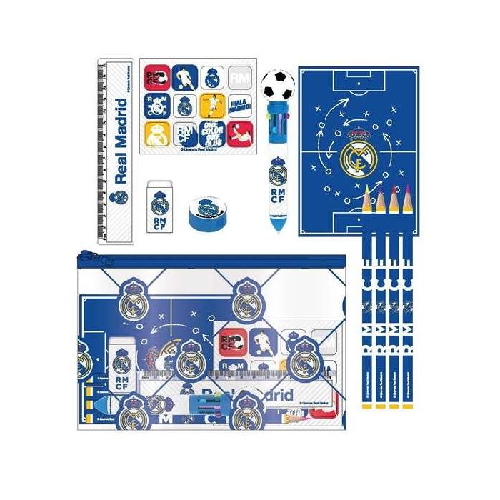 Cerdá RM Back to School 2025 Set Papelería Escolar EVA, 4+ años, Color Azul