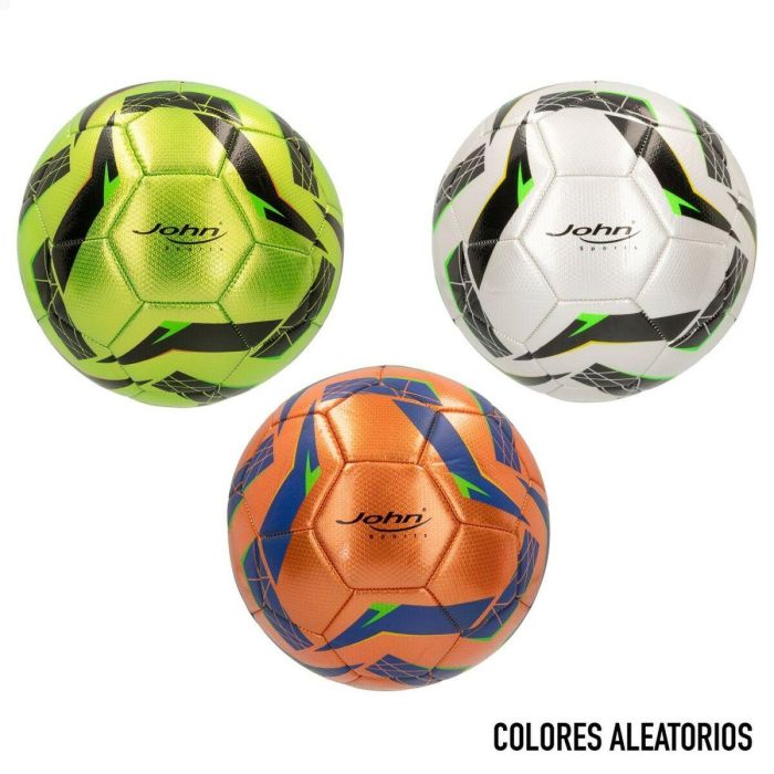 Balón de Fútbol John Sports Competition Techno 5 Ø 22 cm Cuero Sintético (12 Unidades) 1 Balón de Fútbol John Sports Competition Techno 5 Ø 22 cm Cuero Sintético (12 Unidades) 1