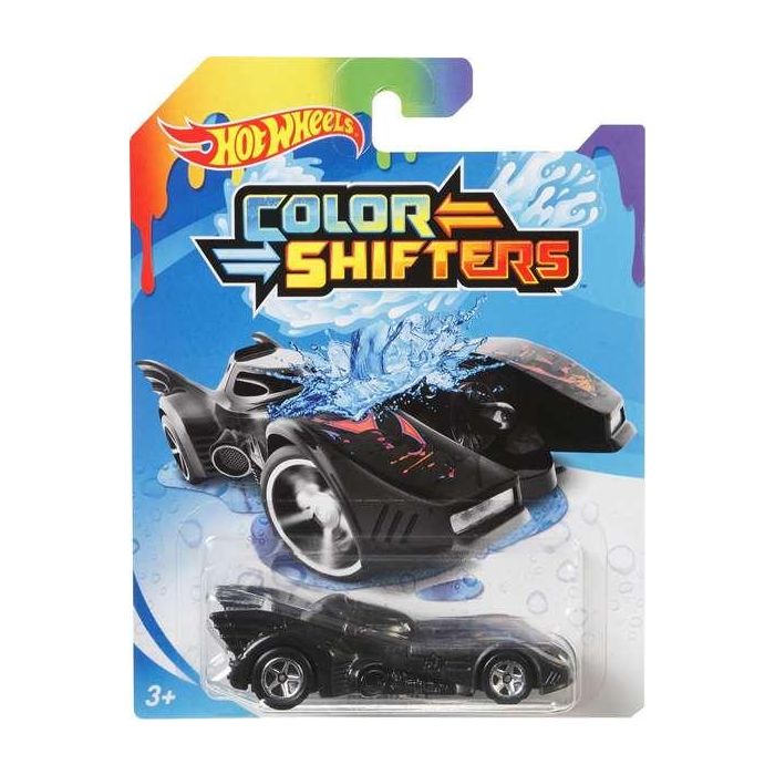 Hot Wheels Vehiculo Color Shifters BHR15, Coche a Escala 1:64 que Cambia de Color con Agua, Juguete para Niños +3 Años 6