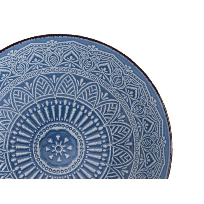 Plato Relieve Hondo Azul 20Cm Vessia (24 Unidades) 3 Plato Relieve Hondo Azul 20Cm Vessia (24 Unidades) 3