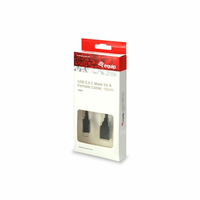 Adaptador USB-C a USB Equip 133455 15 cm 11 Adaptador USB-C a USB Equip 133455 15 cm 11