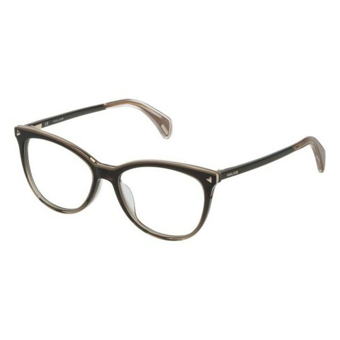 Montura de Gafas Mujer Police VPL73607ME Ø 53 mm Montura de Gafas Mujer Police VPL73607ME Ø 53 mm