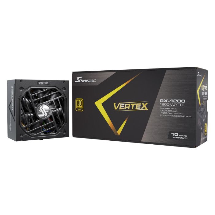Seasonic VERTEX GX 1200 | Fuente de Alimentación ATX 1200W 80 PLUS Gold Modular Compatible ATX 3.0 5
