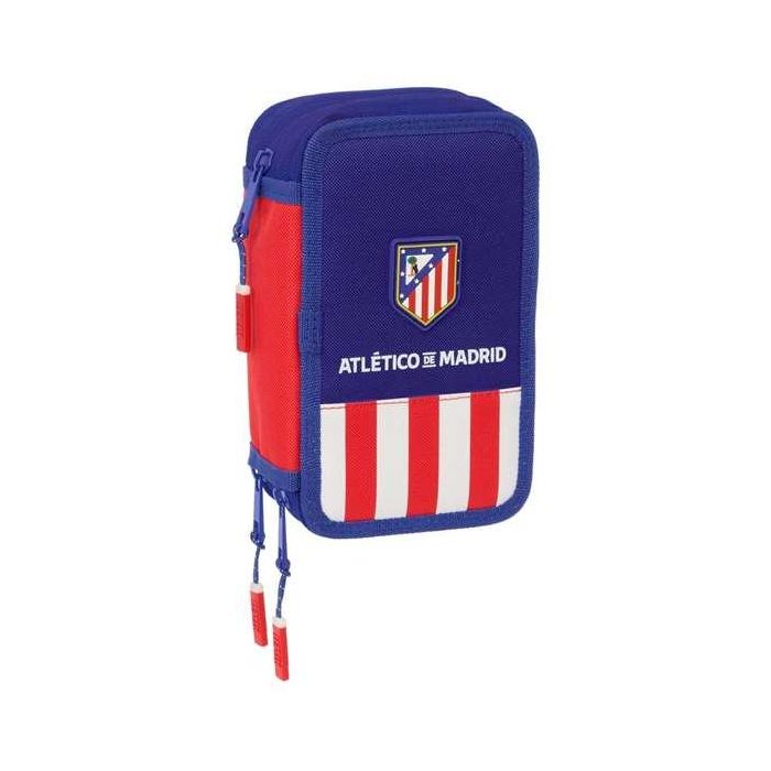 Safta Plumier Triple 37 Piezas Atco. De Madrid 12,5x19,5x5,5 cm