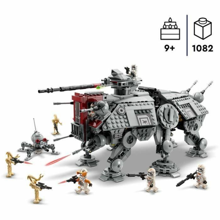 LEGO 75337 Star Wars AT-TE Walker con 5 Minifiguras, 3 Droides de Batalla y La Venganza de los Sith 9
