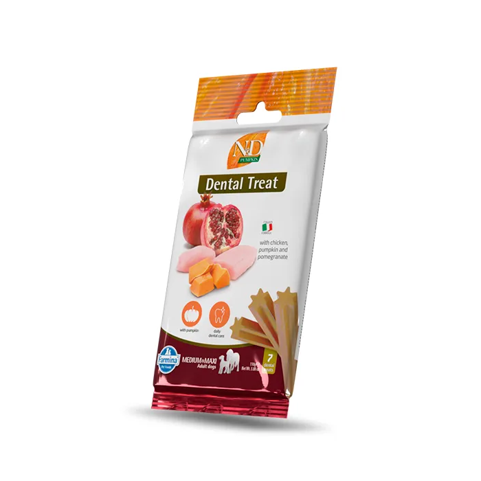 Farmina Treat Nd Pumpkin Dog Pollo Adult Med-Max 15x110 gr Farmina Treat Nd Pumpkin Dog Pollo Adult Med-Max 15x110 gr