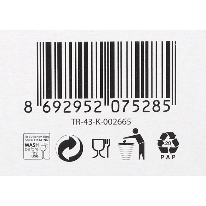 Lav Set 6 Copas Cerveza Misket 400 cc de capacidad (4 Cajas)