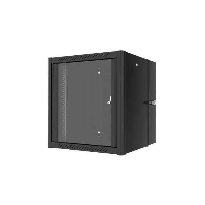 Lanview RWP12U45BL + RWMD12UBL Armario Rack 19" 12U 60x45cm Doble Montaje Pared Pro 0 Lanview RWP12U45BL + RWMD12UBL Armario Rack 19" 12U 60x45cm Doble Montaje Pared Pro 0