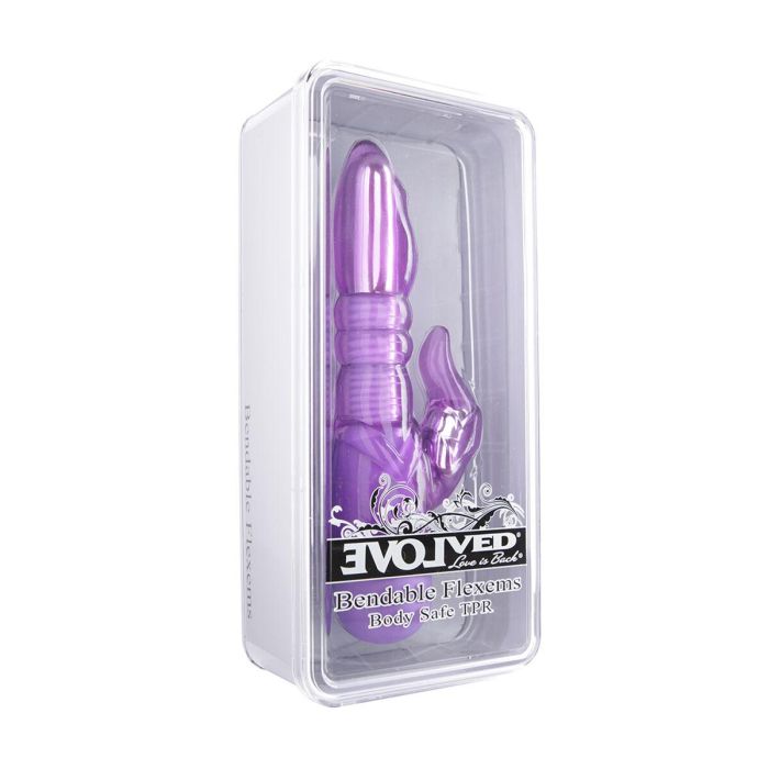 Vibrador Punto G Evolved Flexems Morado 1