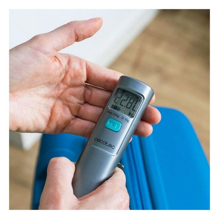Báscula Digital para Equipajes Cecotec TravelControl 5000 EcoPower Negro 2