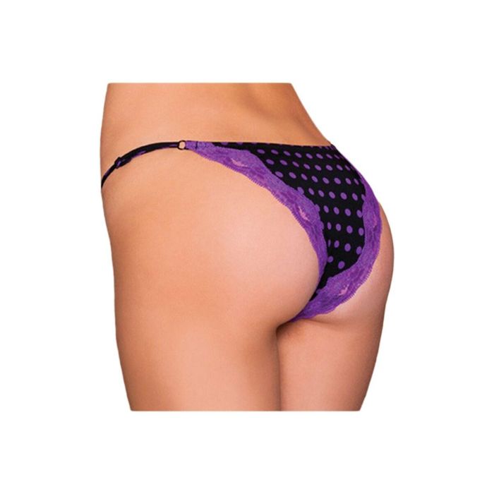 Tanga con Encaje Seven Til Midnight Talla única 0 Tanga con Encaje Seven Til Midnight Talla única 0