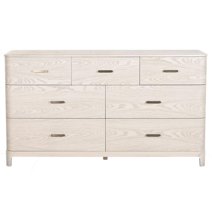 Comoda Tradicional DKD Home Decor Gris Claro 48.3 x 92.5 x 165 cm