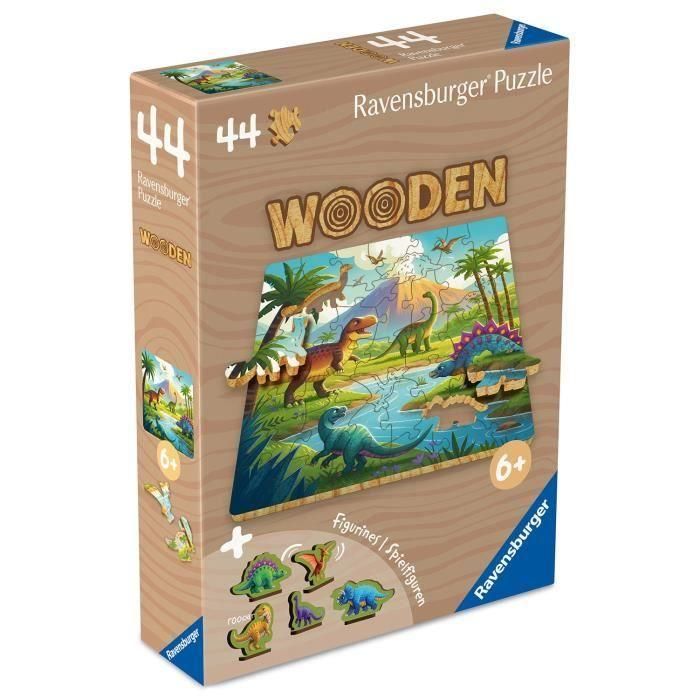 Puzzle Ravensburger Wooden 44 Piezas 1 Puzzle Ravensburger Wooden 44 Piezas 1
